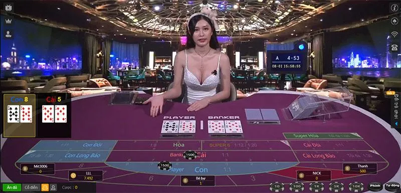 Cổng game baccarat trực tuyến Kubet