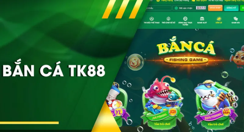 bắn cá đổi thưởng TK88