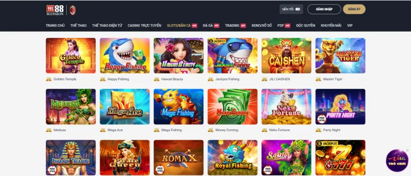 bắn cá đổi thưởng M88