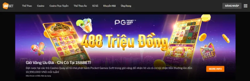 Nhà cái uy tín casino online 188BET