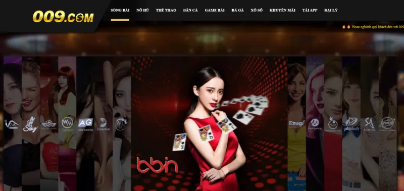 Nhà cái uy tín casino online 009