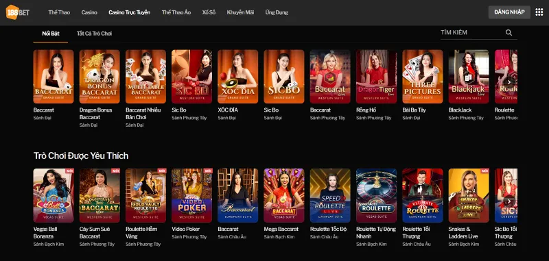 game bài đổi thưởng 188BET