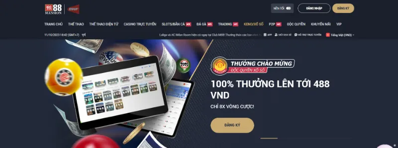 cổng lô đề online M88
