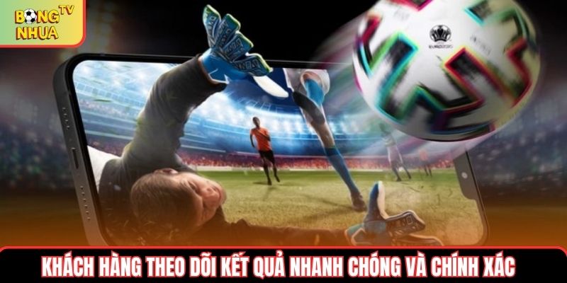 Khách hàng theo dõi kết quả nhanh chóng và chính xác Khách hàng theo dõi kết quả nhanh chóng và chính xác