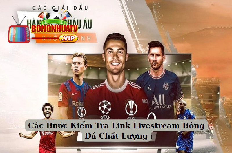 Các Bước Kiểm Tra Link Livestream Bóng Đá Chất Lượng